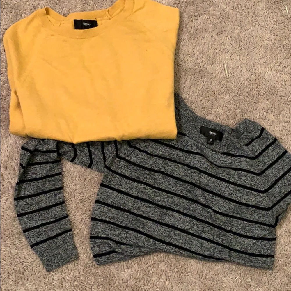 Sweater bundle! Two crew neck Mossimo sweaters